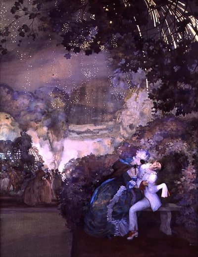 Firework by Konstantin Andreevic Somov